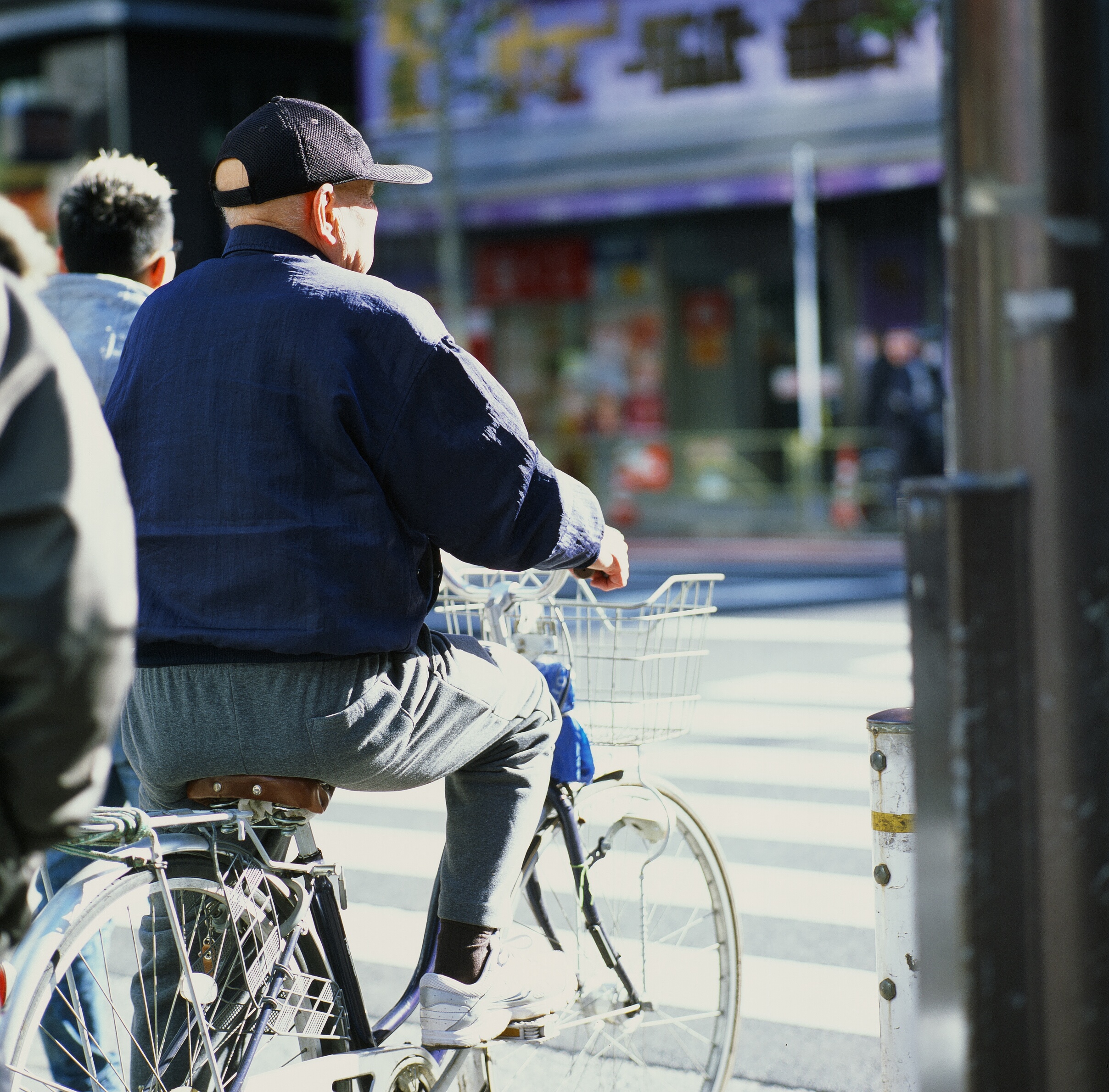 Man on Bike, 2017